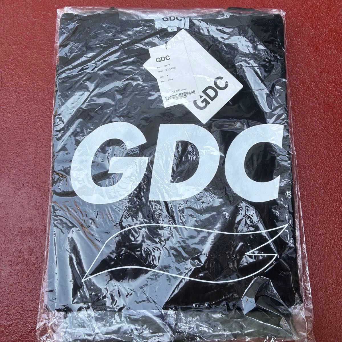GDC WING Tee ウイング Tシャツ ブラック M 新品 キムタク 黒