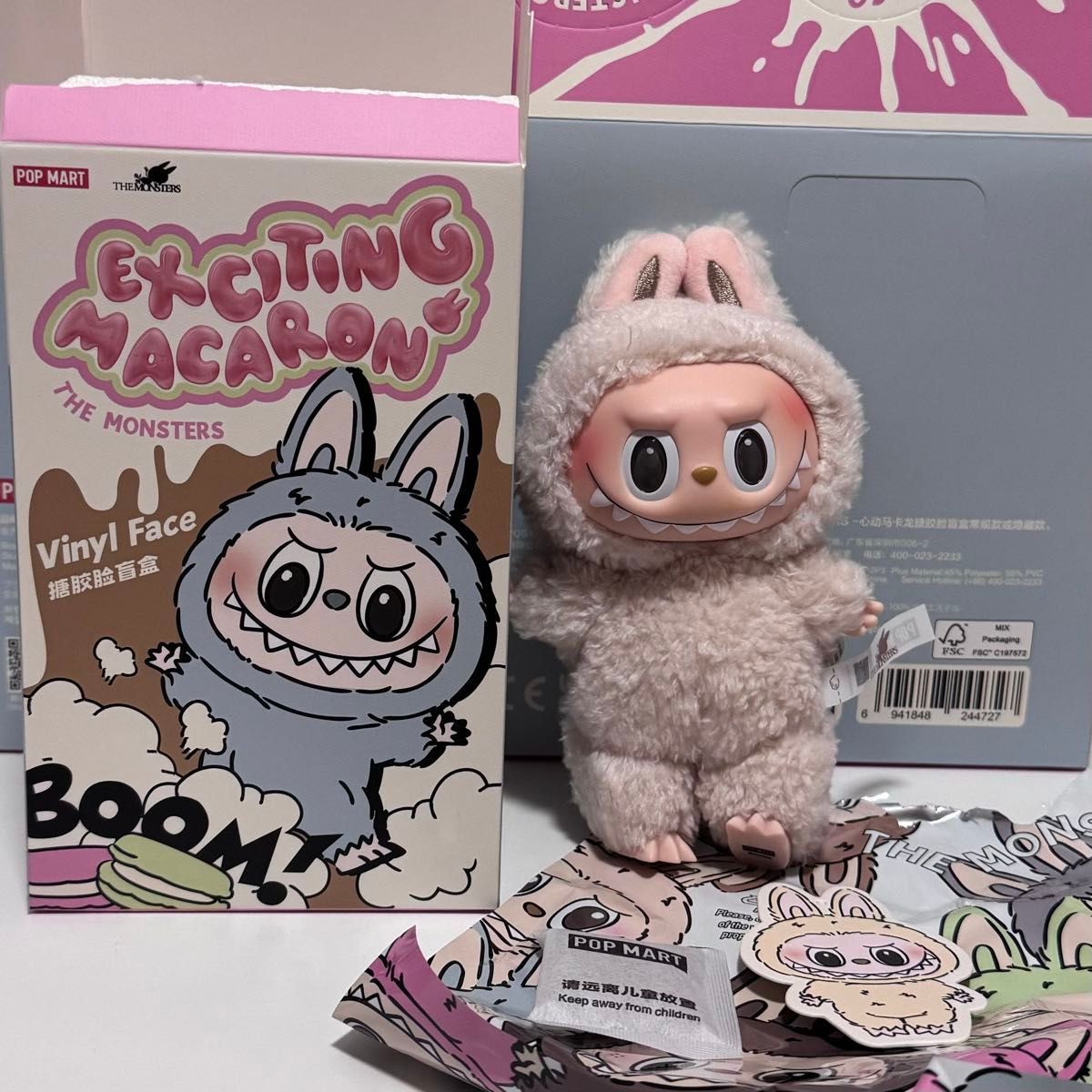 正規品】LABUBU ラブブ マカロン Soymilk ソイミルク｜Yahoo!フリマ