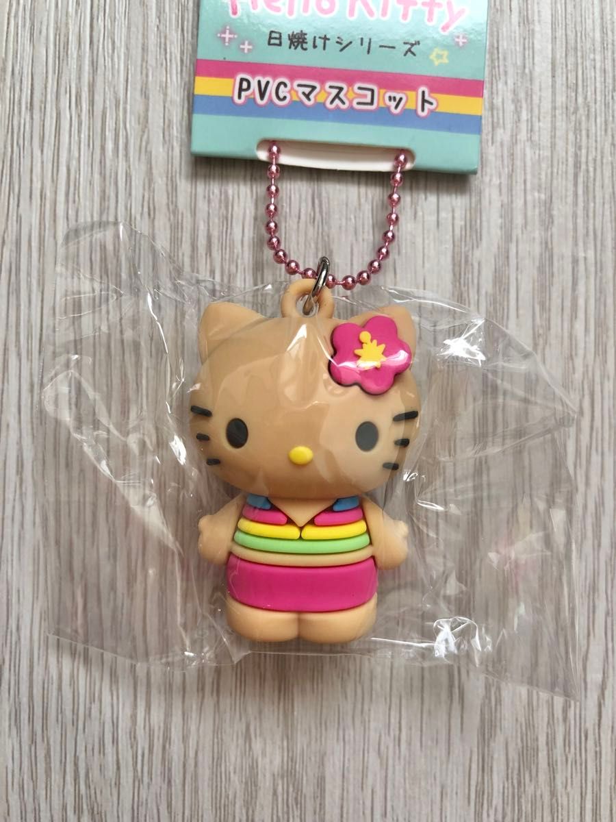 激レア】ハローキティ 日焼けキティ ぬいぐるみ マスコット 激レア