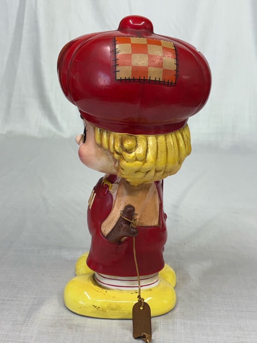 内藤ルネ JON 陶器 置物 レトロ 貯金箱 レア 希少 RUNE ルネ そばかす