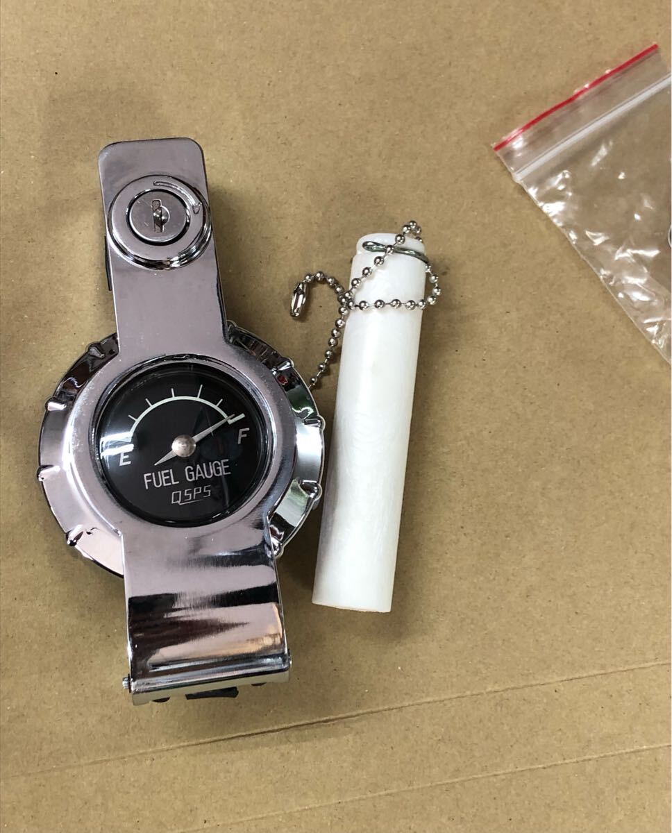 新品 CB400N CB750F CBX1000 ゲージ付 タンクキャップ 白