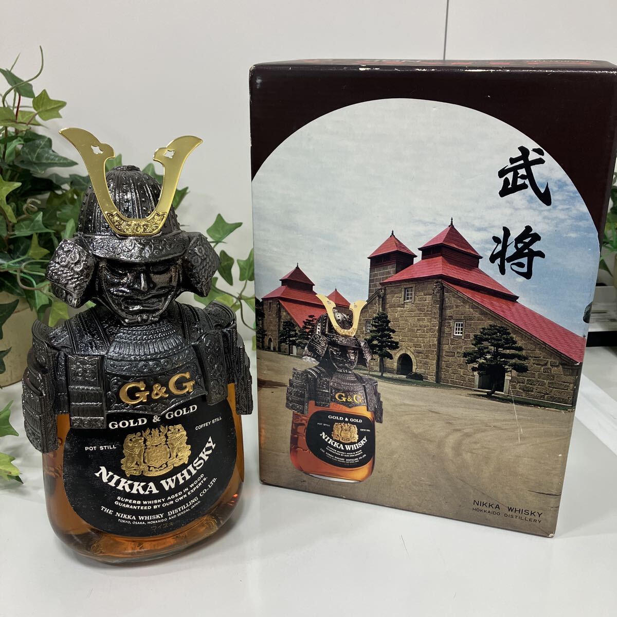 ニッカウヰスキー 甲冑ボトルカバー G&G ニッカG&G 鎧 兜 ボトルカバー