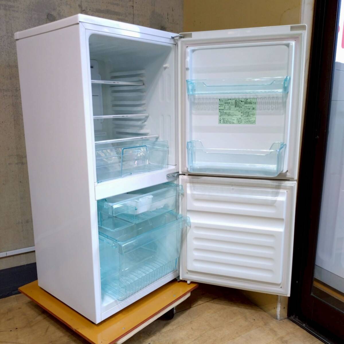 ユーイング 2ドア冷蔵庫 UR-FG110J 2018年製