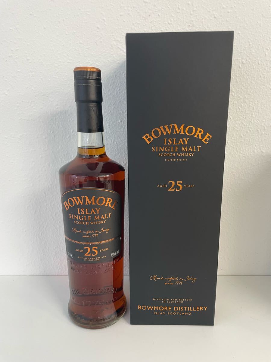 ボウモア25年 旧ボトル ボウモア 25年 旧ボトル シングルモルト 700ml