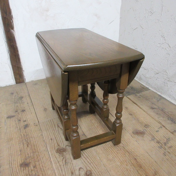 イギリス アンティーク家具 ゲートレッグテーブル 1930年頃 890A