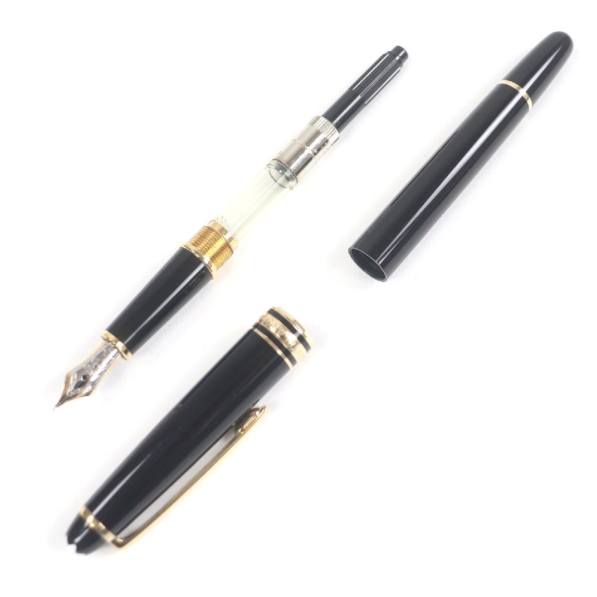 美品】モンブラン ツイスト式ボールペン ブラック/ゴールド 4Q14