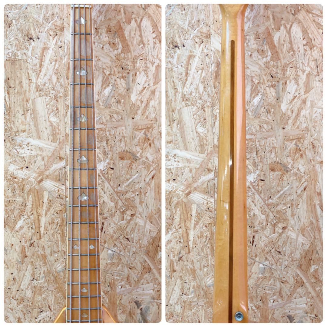 Yahoo!オークション - FERNANDES 琵琶ベース FYB-70 矢沢永吉 石ロゴ