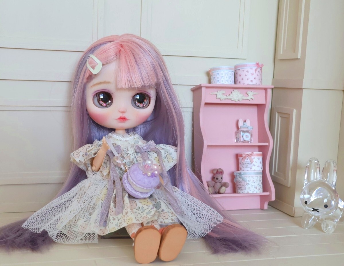 ❀カスタムアイシードール ❀ミディちゃん✴ドレス花冠付き