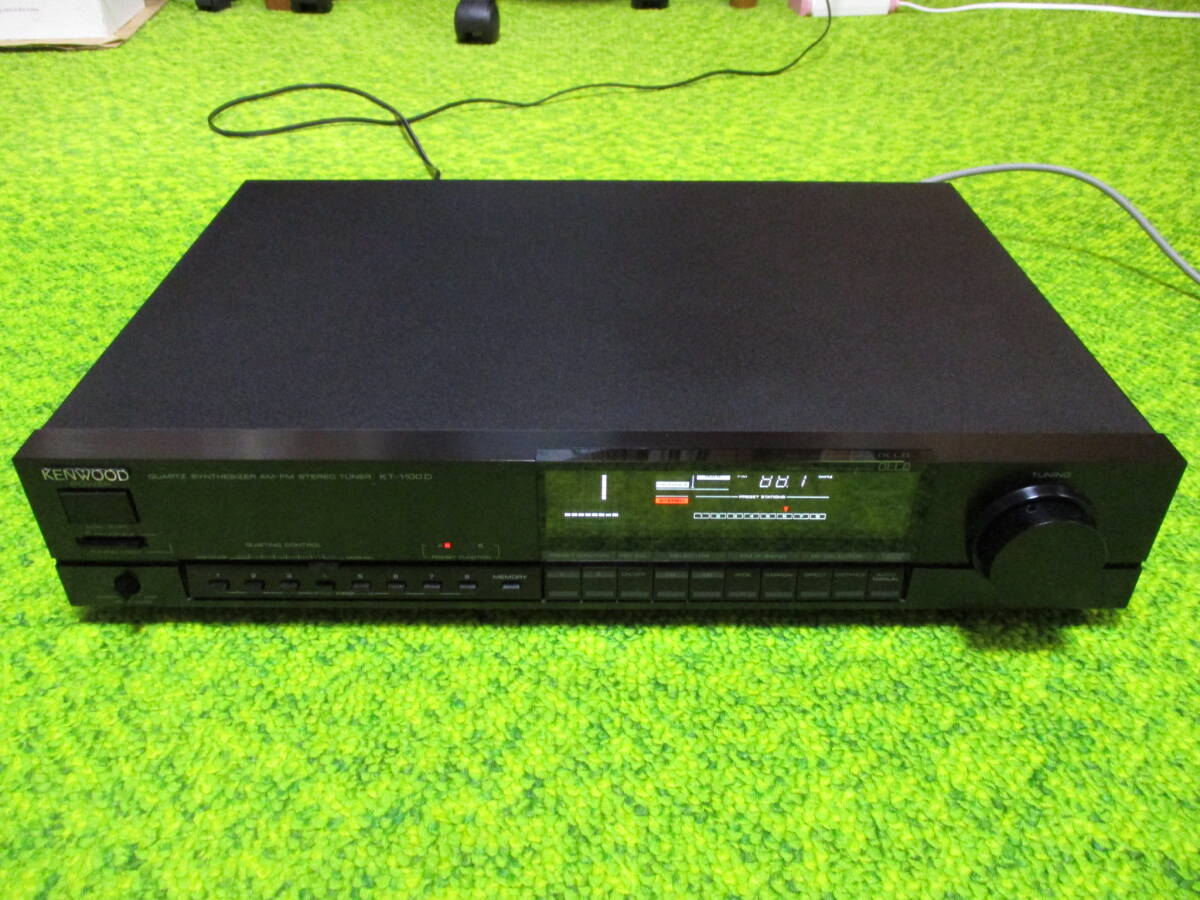 名機・9割引】KENWOOD KT-1100D チューナー 【公式通販】