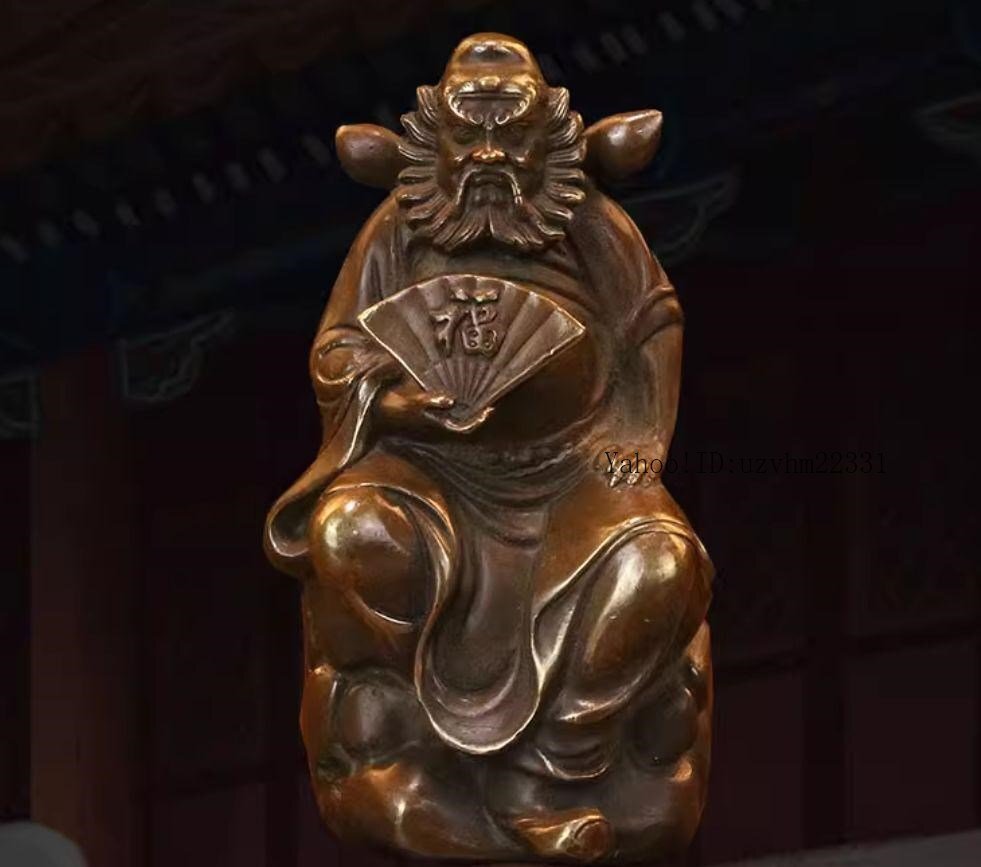 天師鐘馗仏像 販売 鎮宅 辟邪 開運 風水 招財 置物 銅製品 銅器 張天師