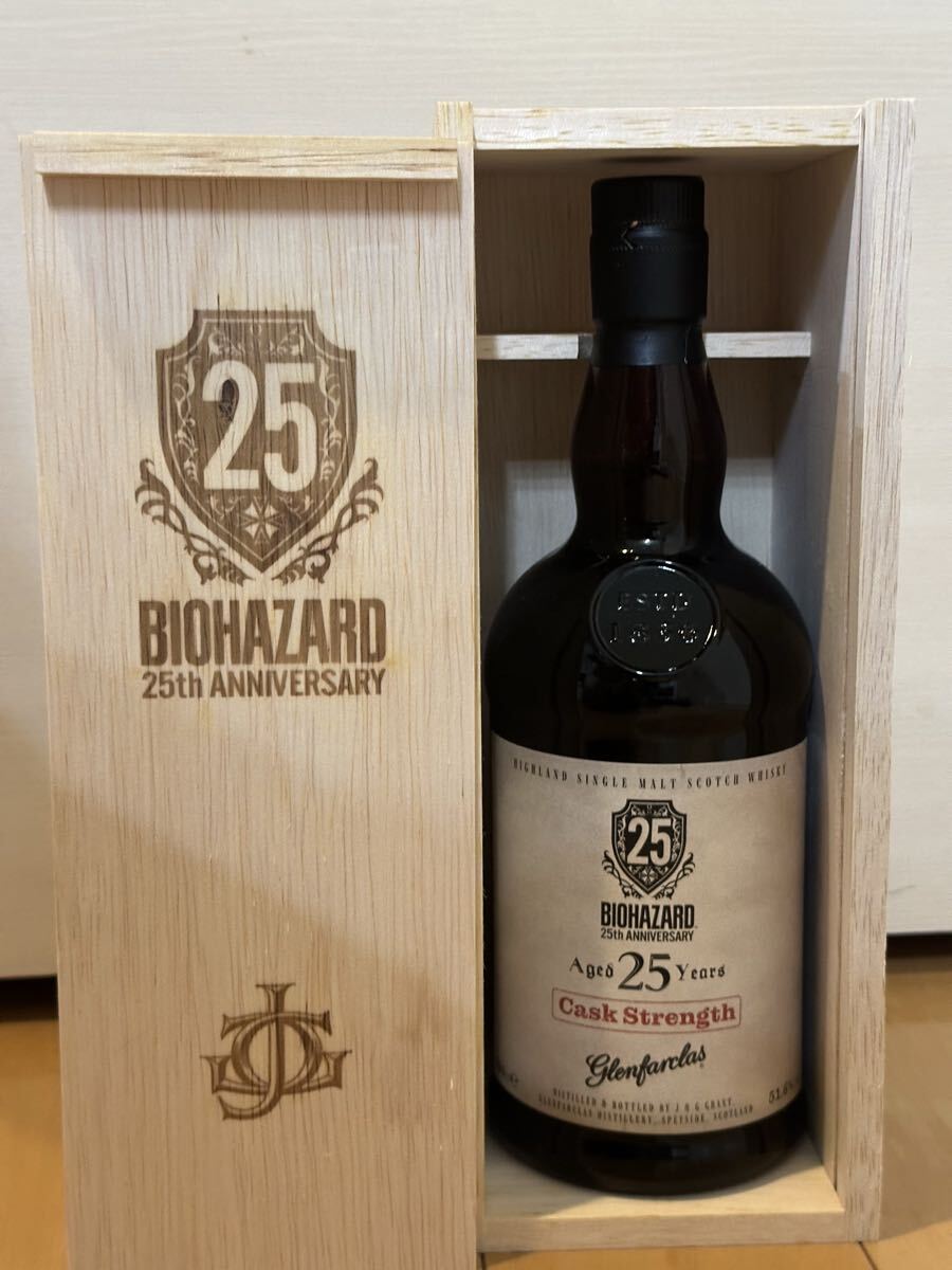 Glenfarclas 25年 カスクストレングス バイオハザード25周年 限定