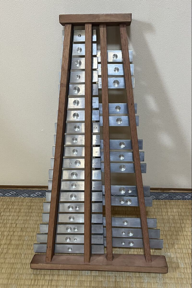日本製 Saito サイトー 斉藤製作所 グロッケン 鉄琴 32鍵盤 Made in