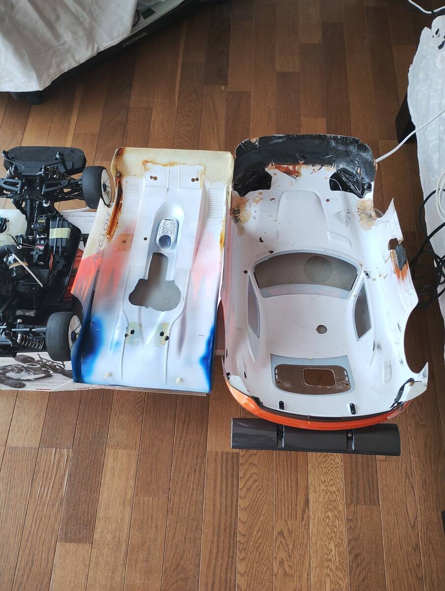 Inferno GT2 ＆ Inferno 各1機のシャーシとプロポのセット Inferno