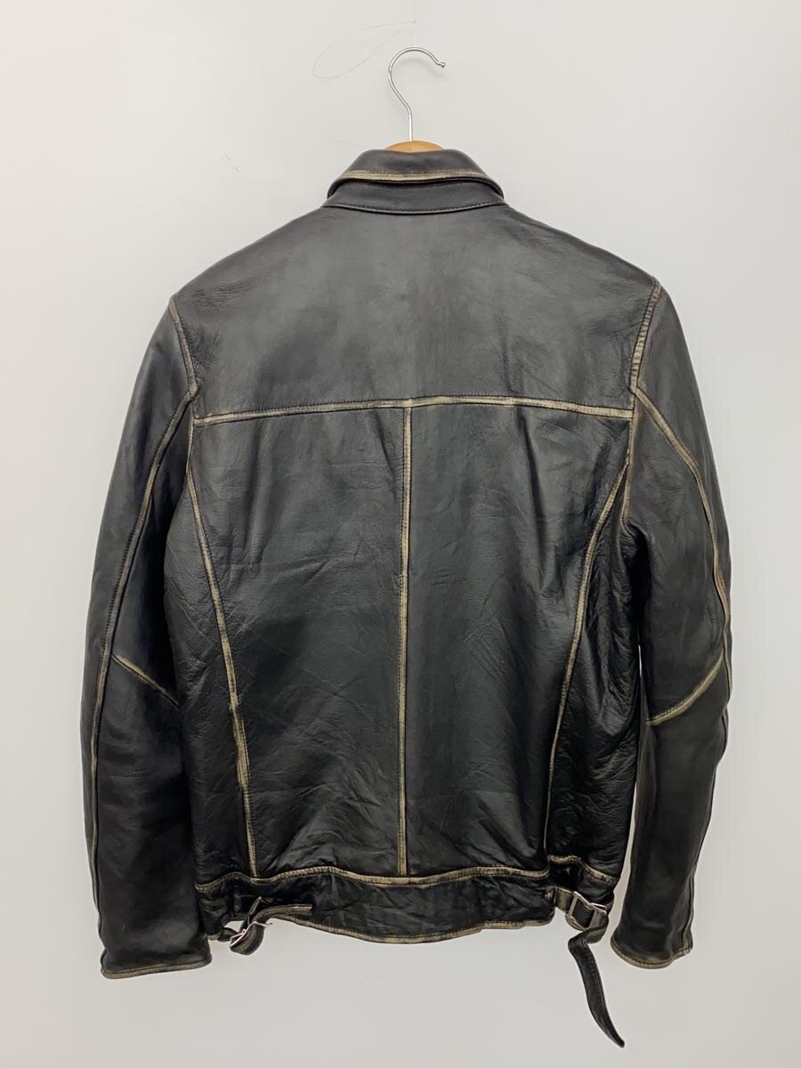 nano universe◇レザージャケット・ブルゾン/M/羊革/NUC63L01078SH