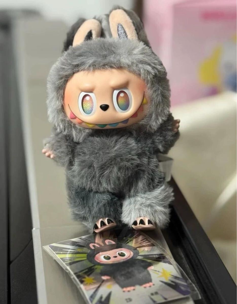 ゆんちぃ ラブブのシークレット 本我 1個 LABUBU Big into energy