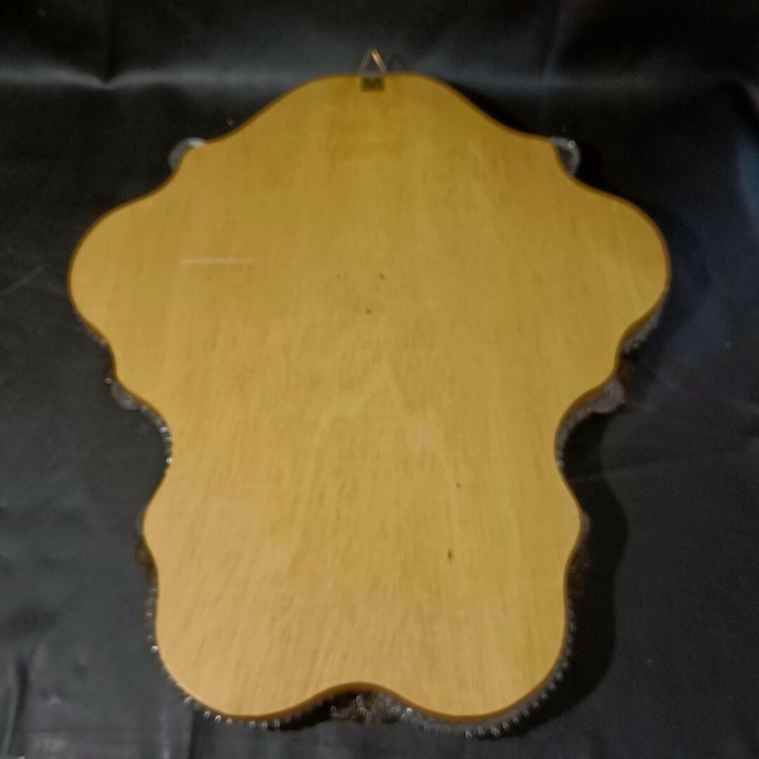 MURANO GLASS】 47㎝☆ムラノ ウォールミラー 良い 壁面鏡☆ヴェネチア