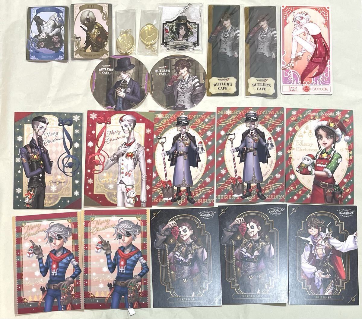 IdentityⅤ 血の女王 コースター バトラーズカフェ 2弾 第五人格