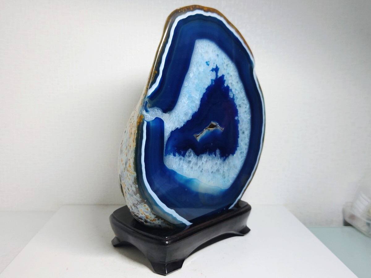 青メノウ】◇9.2kg◇ 瑪瑙 メノウ アゲート 原石 鑑賞石 自然石 天然石