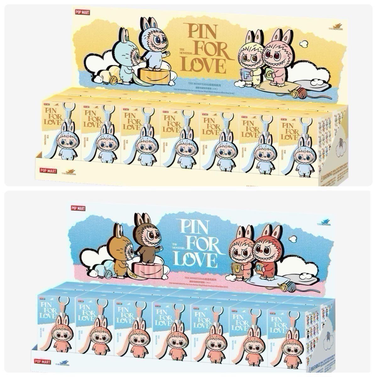 イニシャル ラブブ PIN FOR LOVE アソートボックス ラブブ PIN FOR