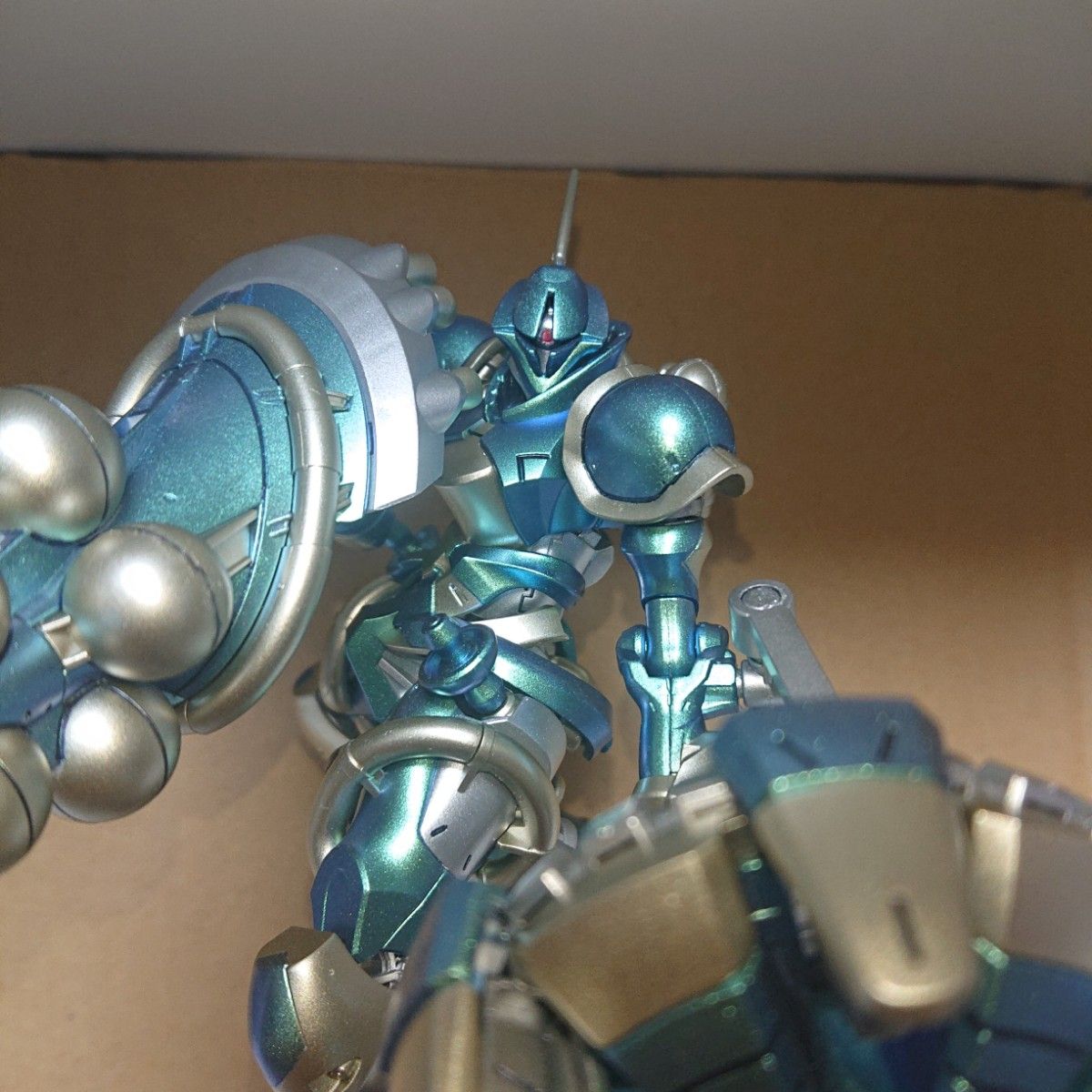 塗装完成品 HG エグザベ専用ギャン(ハクジ装備) オリジナルカラー