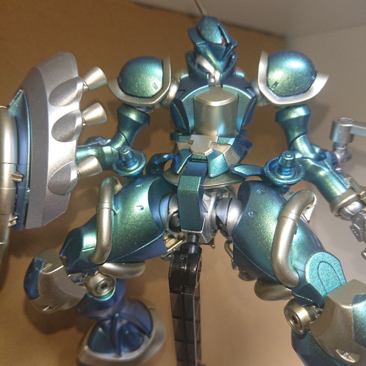 塗装完成品 HG エグザベ専用ギャン(ハクジ装備) オリジナルカラー