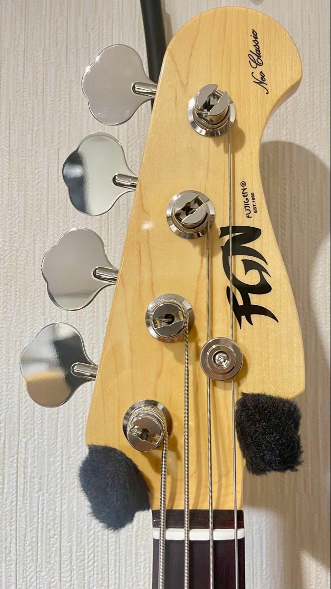 美品】ラッカー塗装 Fujigen NJB200RAL Jazz Bass NJB200RAL-BG : Neo