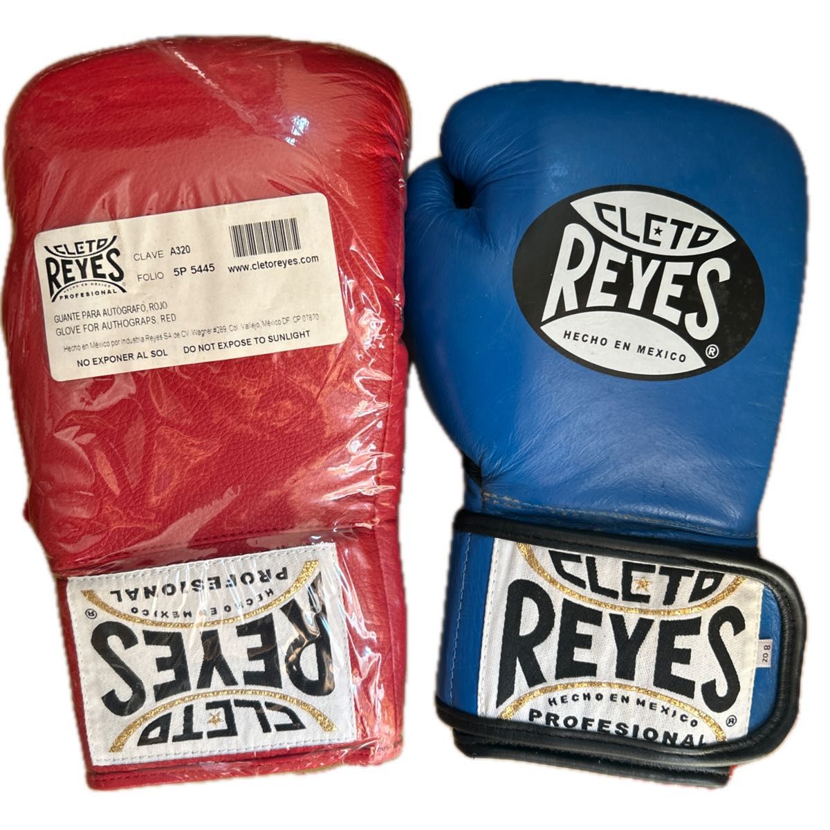 CLETO REYES ボクシンググローブ レッド 14オンス CLETO REYES レザー