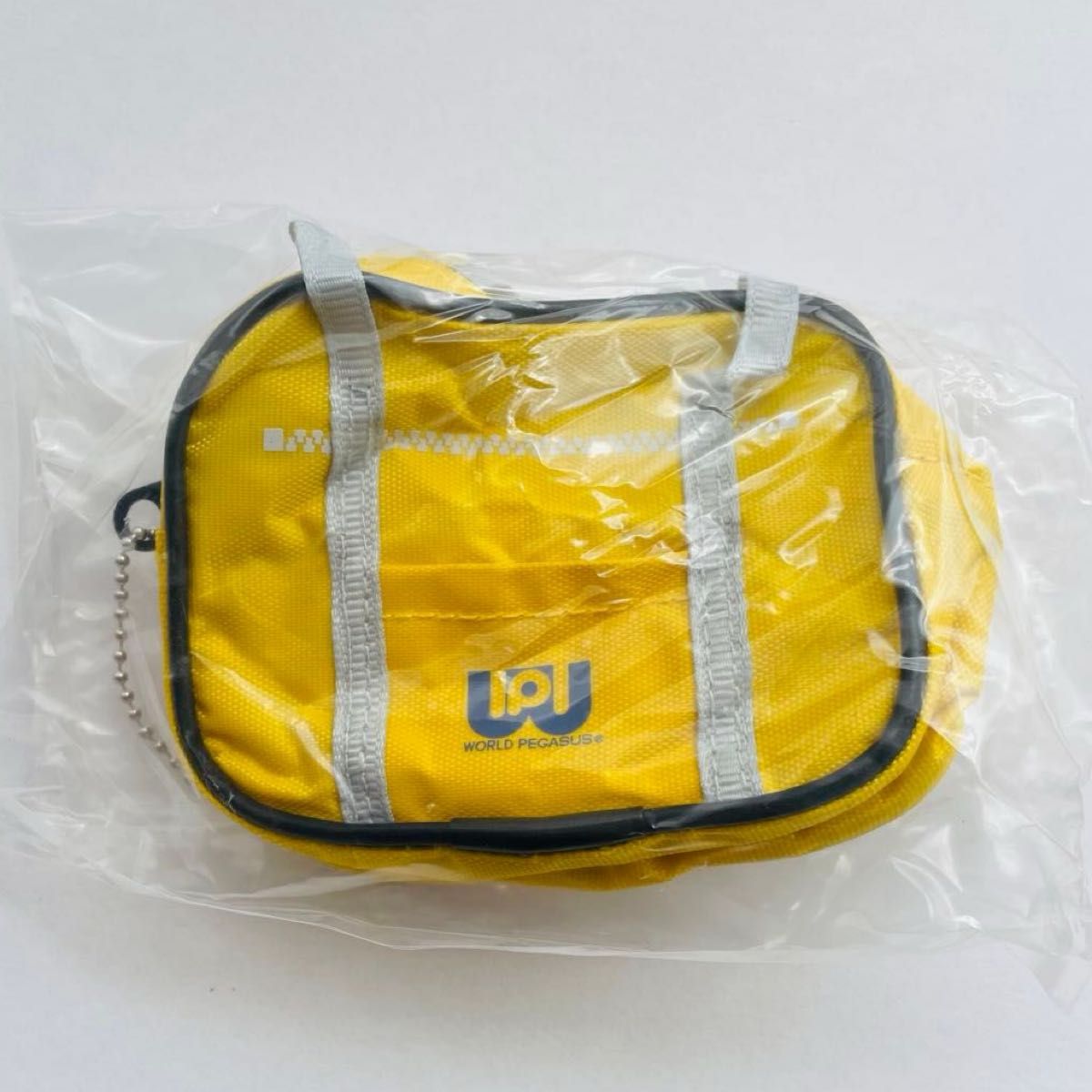 ワールドペガサススクールバッグ 黄色 旧ワッペ