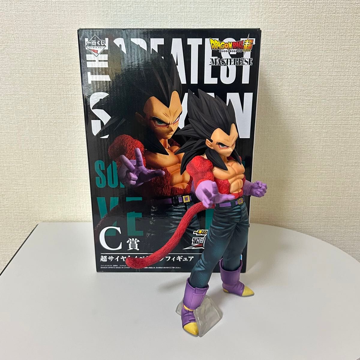 ドラゴンボール一番くじ C賞 超サイヤ人4 ベジータフィギュア 一番くじ