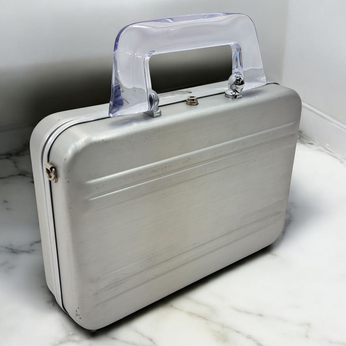 ゼロハリバートン ミニアタッシュケース 鍵なし アルミケース 希少