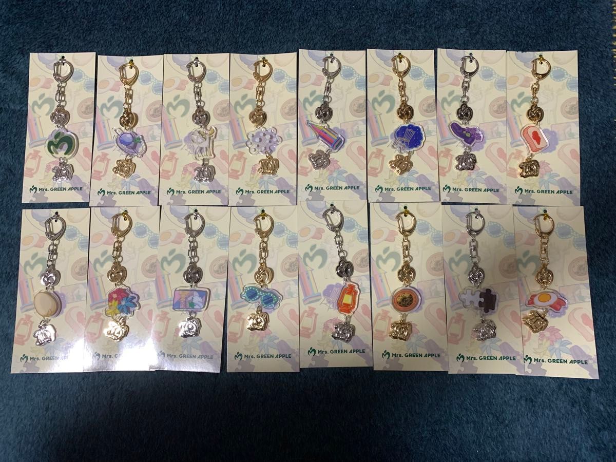 ミセス ランダム チャームキーホルダー コンプリートセット 16種類