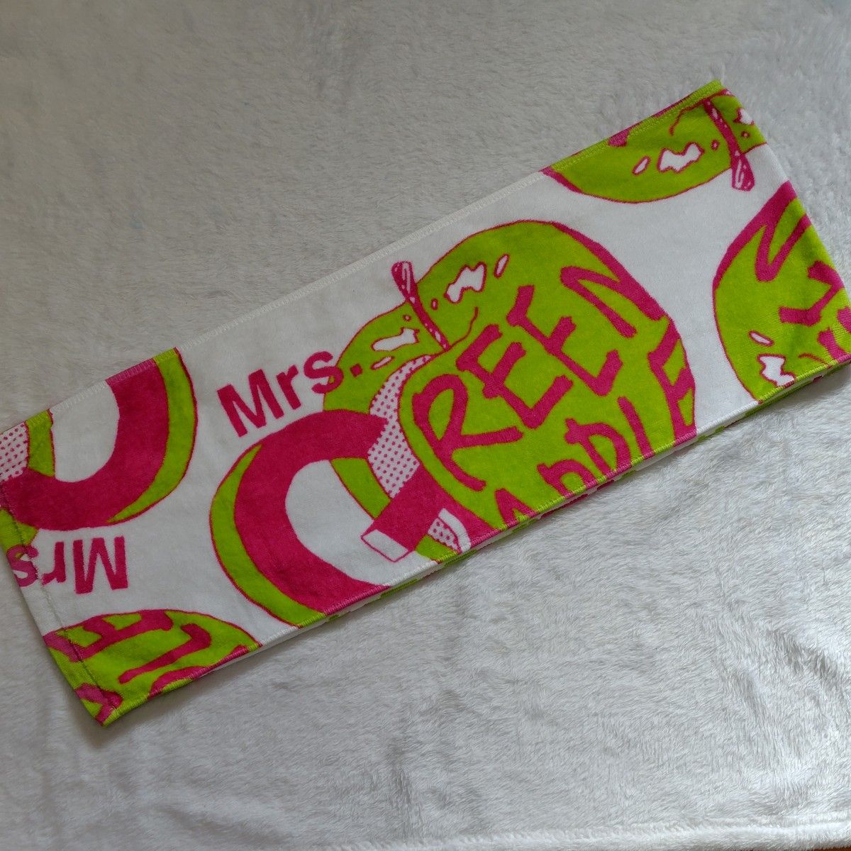 未使用 Mrs GREEN APPLE フェーズ1初期グッズマフラータオル｜Yahoo