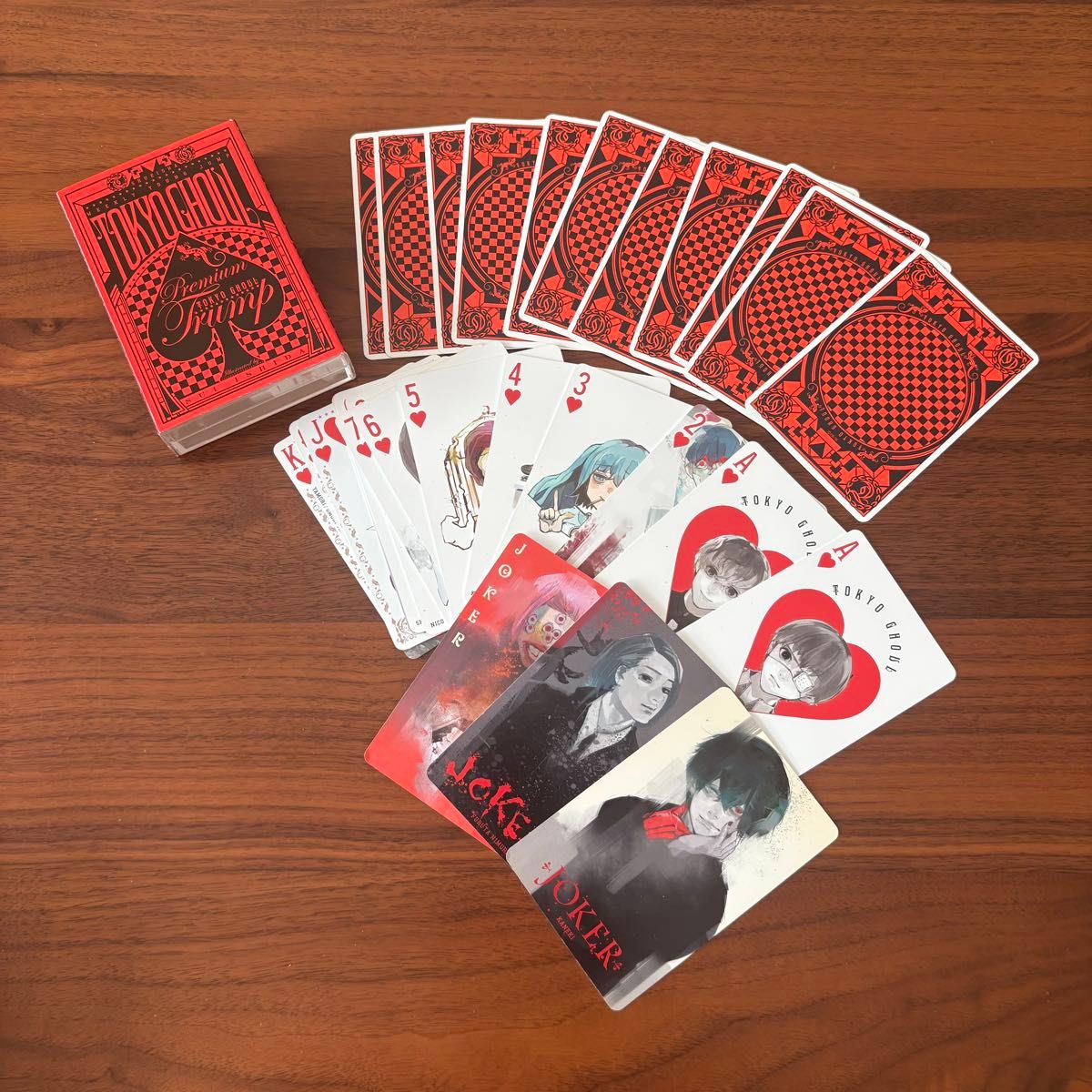 石田スイ 東京喰種 東京グール 非売品トランプ 一部カードに変色有り