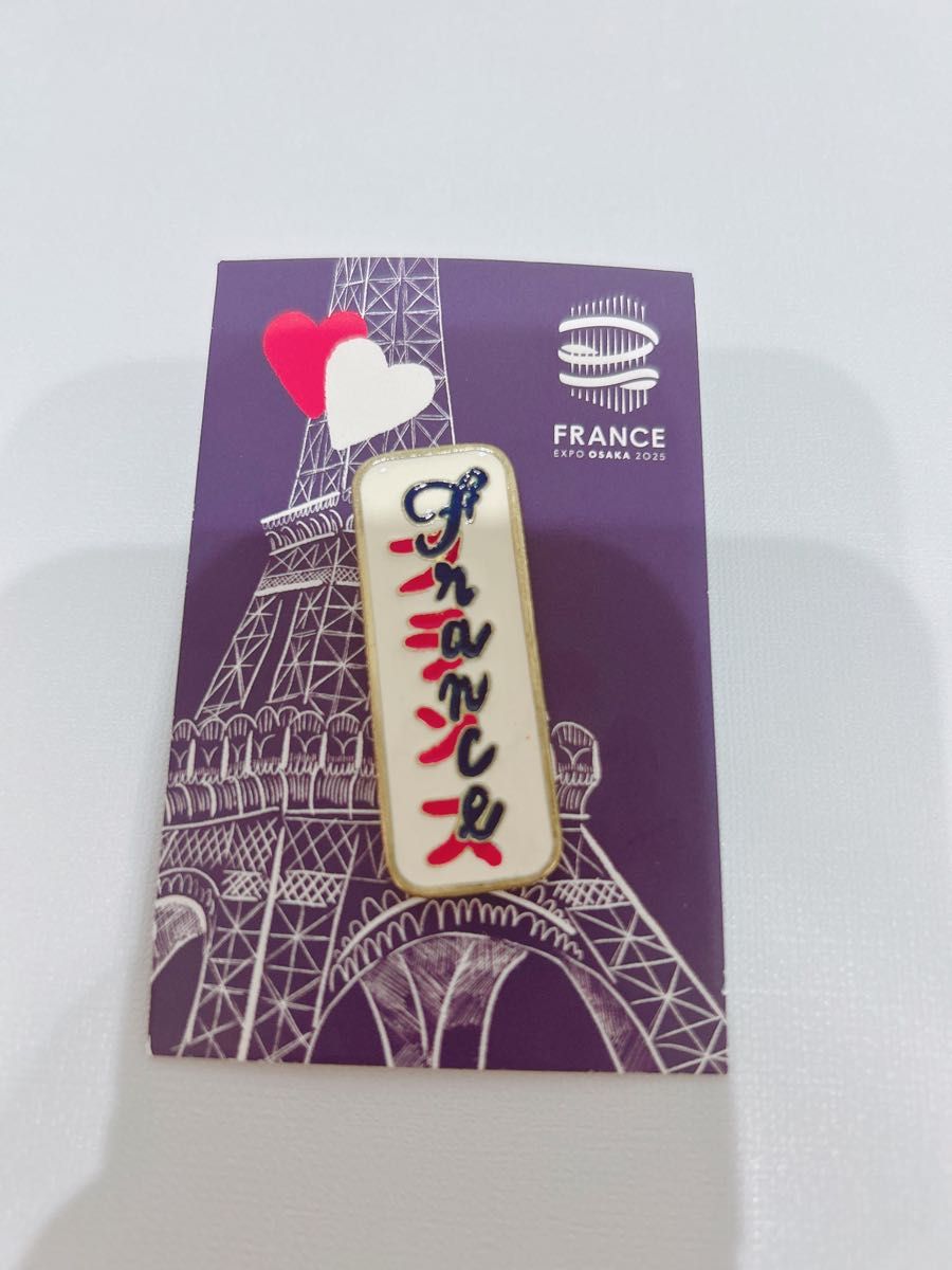 万博 フランス館ピンバッチ［非売品・関係者限定］ 万博 フランス