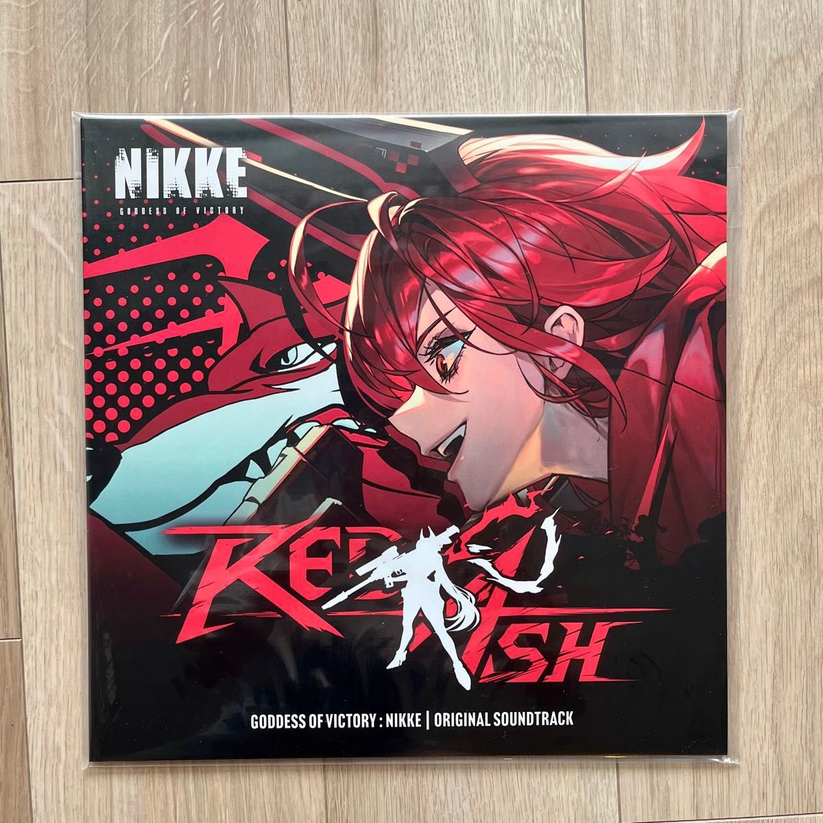 勝利の女神NIKKE 韓国限定 2.5周年 レコードセット レッドフード 勝利