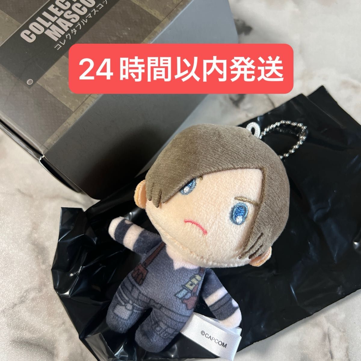 ユニバ USJ バイオハザード コレクタブル ぬいぐるみ レオン USJ