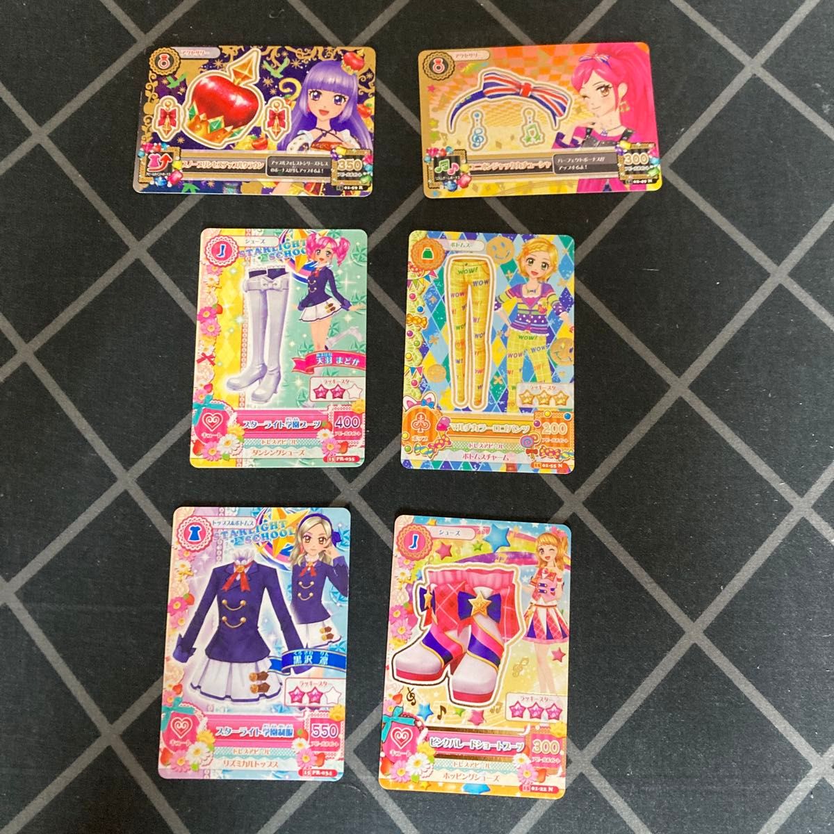 アイカツ カード まとめ売り 6枚セット｜Yahoo!フリマ（旧PayPayフリマ）