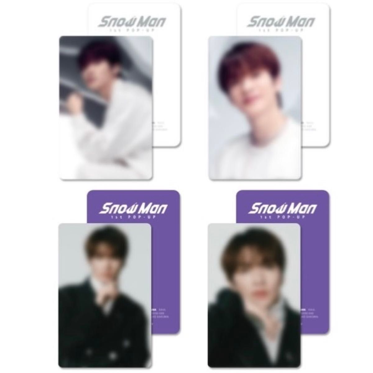 深澤辰哉 フォトカードAB 缶バッジ 3点セット Man POPUP SnowMan 1st