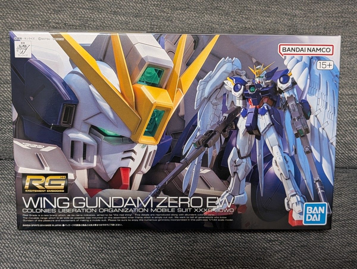 未組立 新品 RG ウイングガンダムゼロ EW 1/144スケール 新機動戦記
