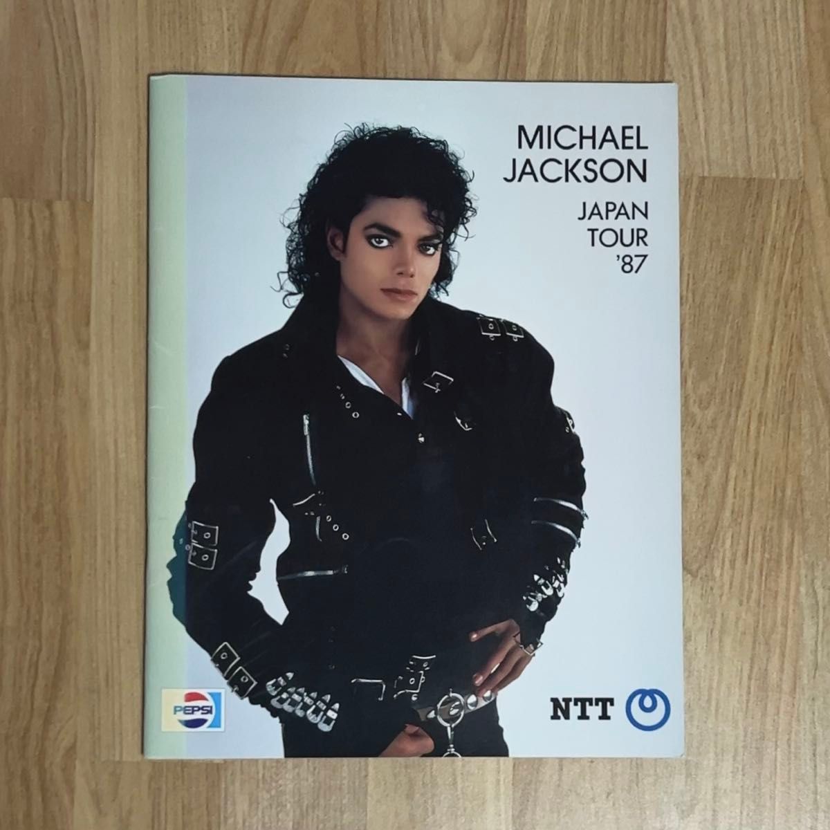 激レア マイケル・ジャクソン 1987ジャパンツアー パンフ マイケル
