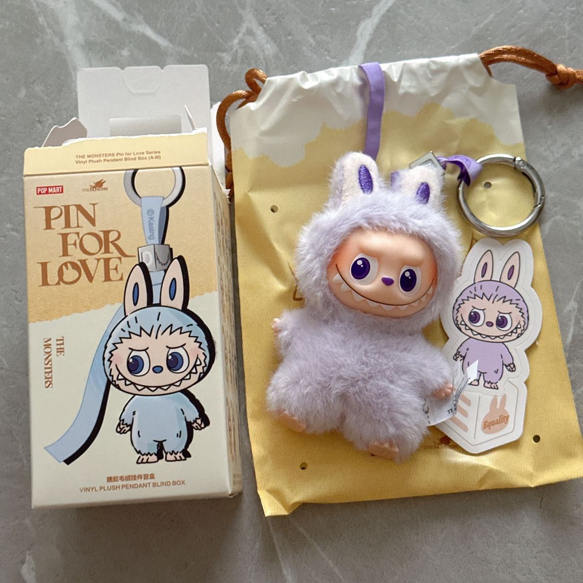 ラブブ PIN FOR LOVE イニシャル アルファベットペンダント イニシャル