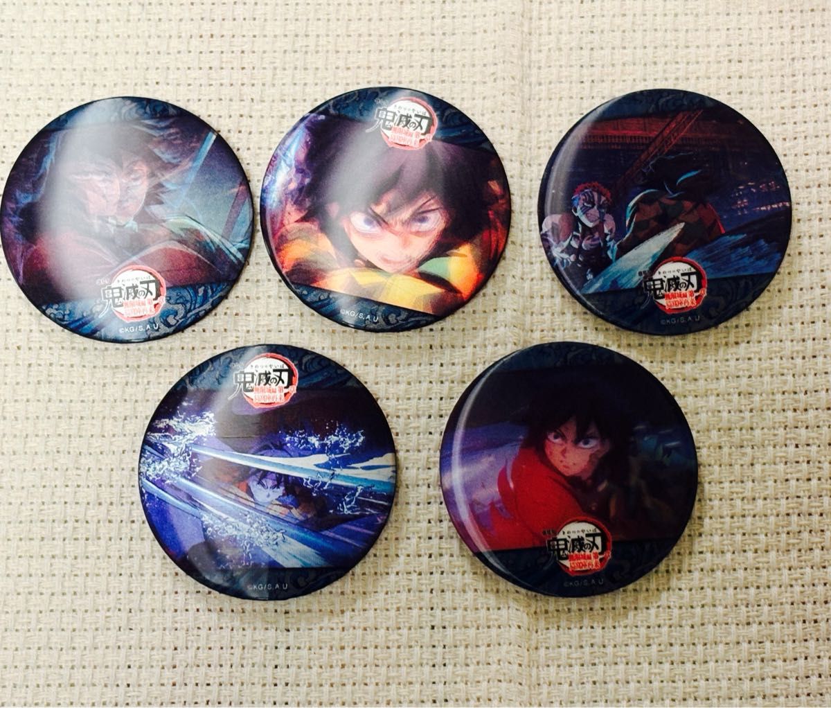 鬼滅の刃 冨岡義勇 アニメーション缶バッジ 水の呼吸｜Yahoo!フリマ