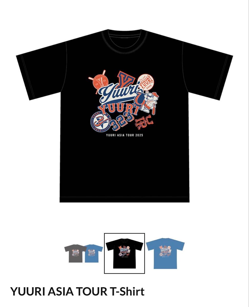 新品 未開封 優里 ロゴ Tシャツ ゆーりんち アジアツアー 限定 L YUURI