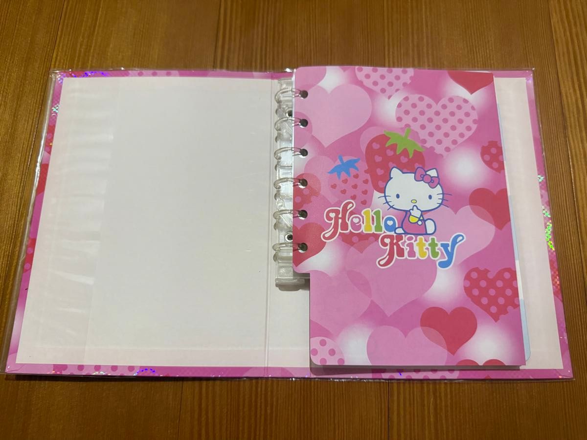 新品未使用 24時間以内発送】プロフィール帳 プロフ帳 ハローキティ