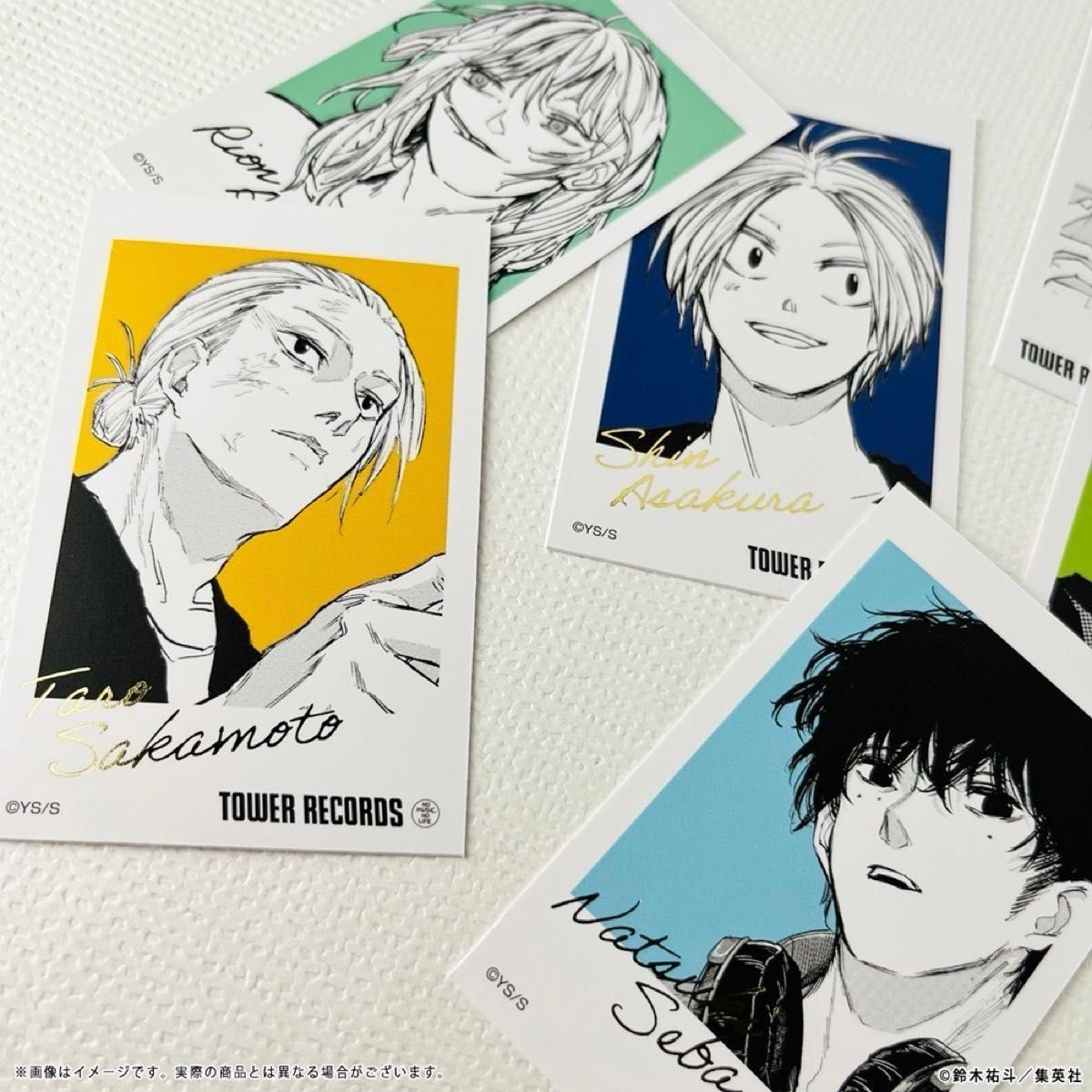 SAKAMOTO DAYS サカモトデイズ タワレコ カフェ アクリルバッジ