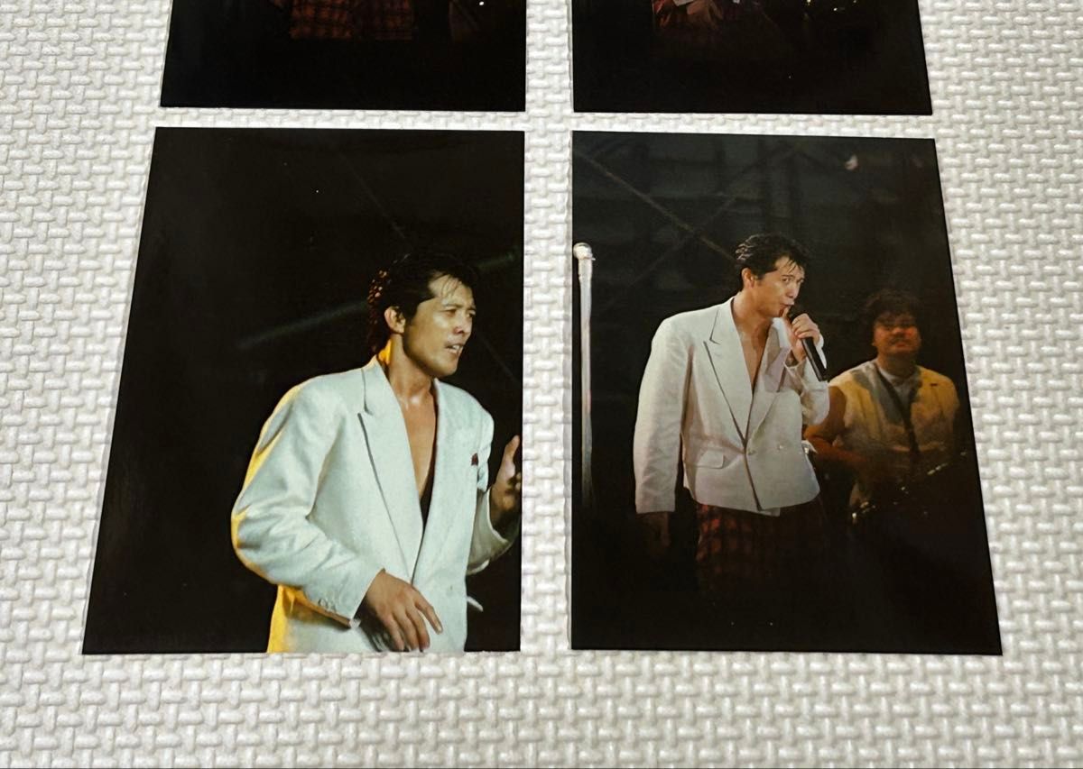 矢沢永吉 1984年ツアー E' 当時物 旧サイズ 矢沢永吉 1984年ツアー E