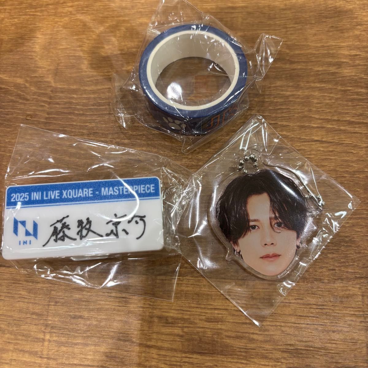 ini 藤牧京介 ネームプレート ガチャガチャ カプセルトイ INI XQUARE