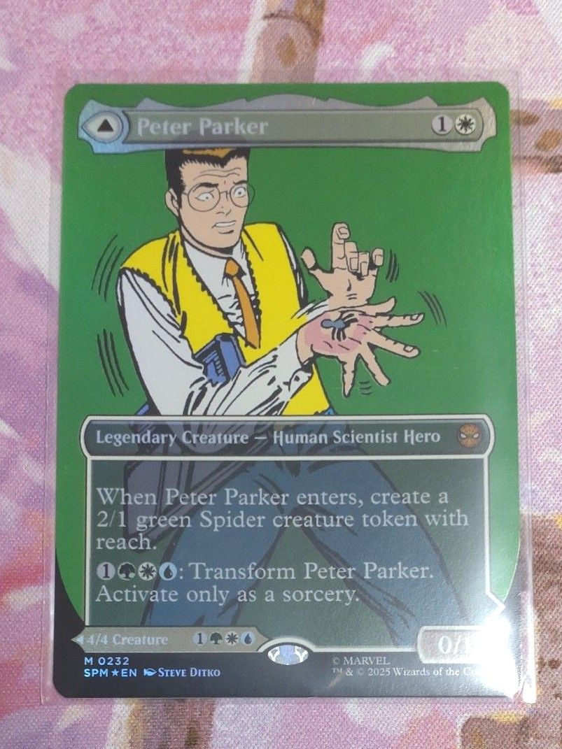 mtg ピーター・パーカー/アメイジング・スパイダーマン コミックfoil