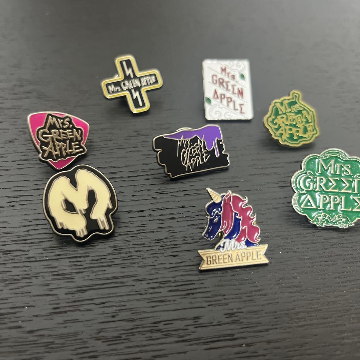 ミセスグリーンアップル グッズ （生産終了品）レア ピンバッジ バッジ