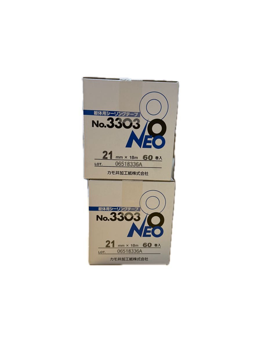KAMOI シーリングテープ No.3303-NEO 21mm 60巻入 2箱